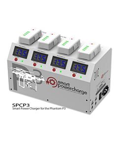 Koop  Smart Power Charge Phantom 3 Charging Station + EU Cable bij DroneLand!