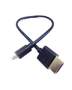 Paralinx Ultra-Thin Micro HDMI Cable (45cm)
