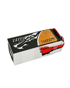 Tattu 16000mAh 222V 15/30C 6S1P Lipo Battery Pack (Gens Ace)