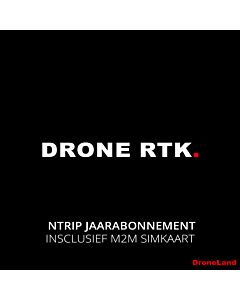 Buy DroneRTK NTRIP Annual Subscription Including M2M SIM Card at DroneLand!