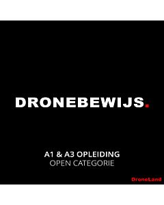 DroneLand Academy A1/A3 Online Opleiding incl. Examen (Open Categorie EU Dronebewijs) 