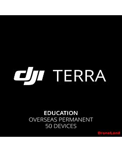 Buy DJI Terra EDU Overseas Permanent (50 devices) from DroneLand!
