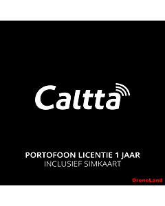 Koop Caltta Caltta 4G Portofoon Licentie 1 jaar inclusief EU Simkaart bij DroneLand!