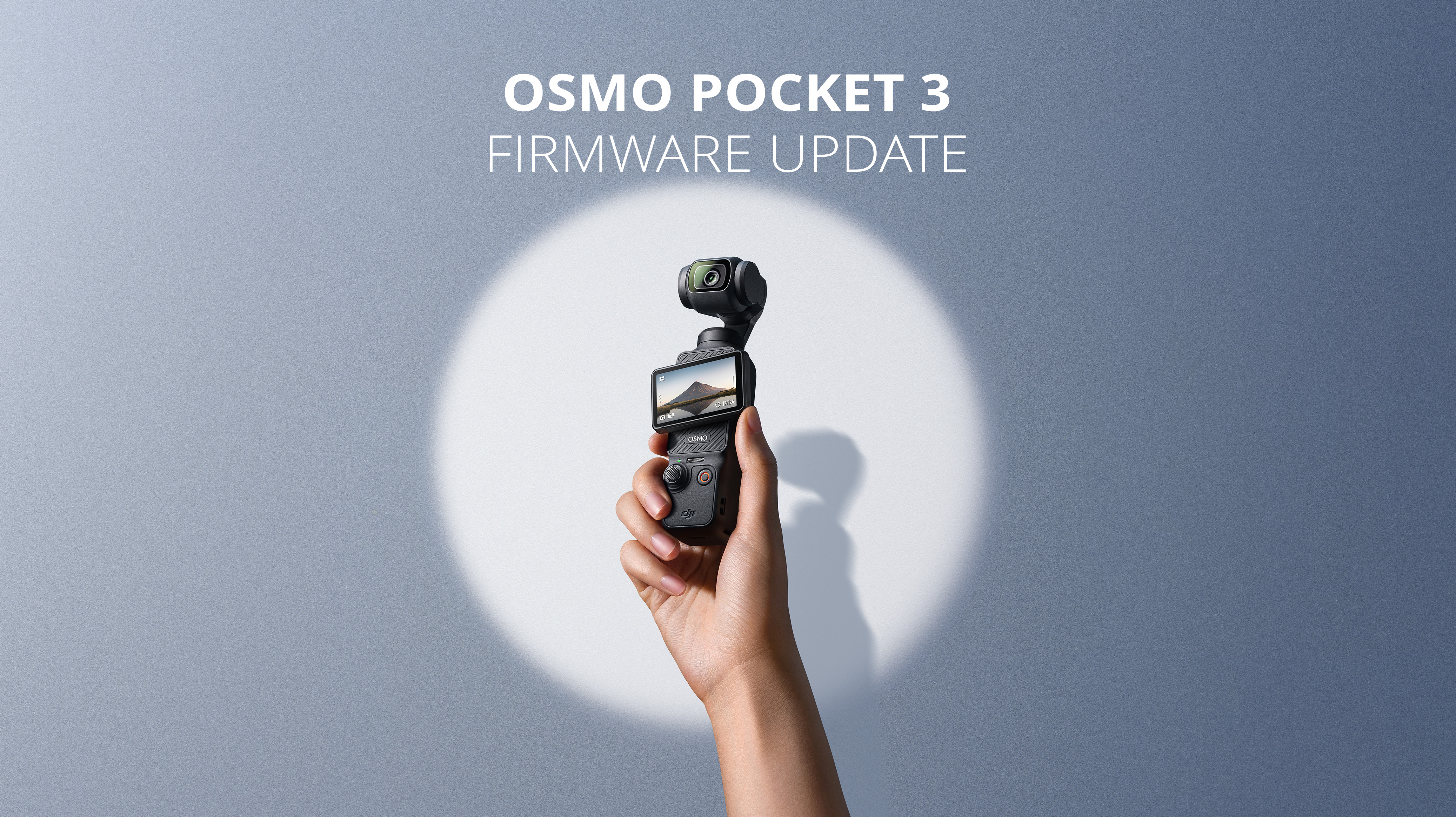 DJI Osmo Pocket 3 Firmware update 13-11-2023
