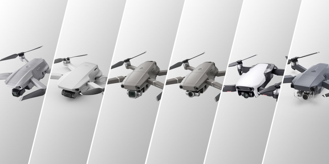 The different DJI Mavic drones and the differences between them