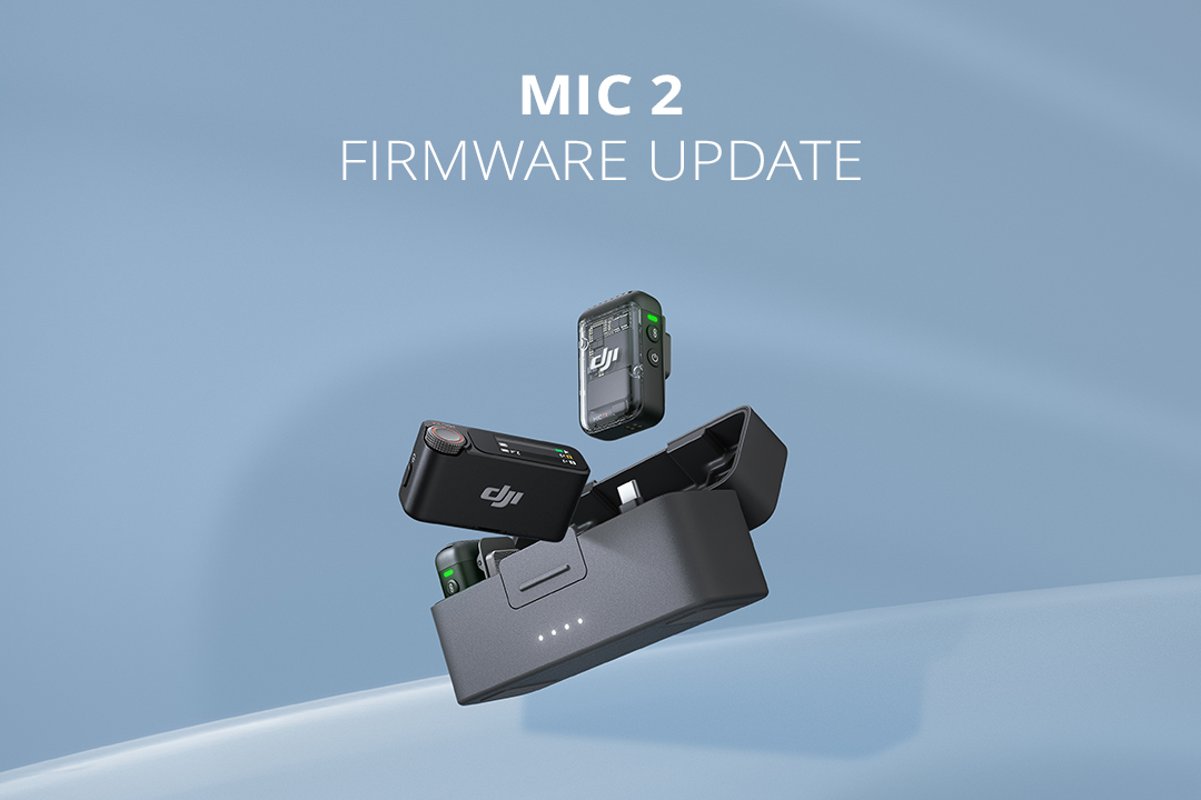 DJI Mic 2 Firmware Update 26-04-2024