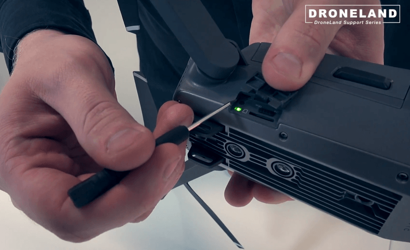 DJI Mavic Pro Remote Binden, Knop toestel